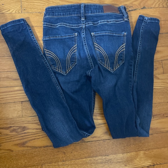 Hollister mid rise super skinny jeans size 00s - Picture 2 of 2